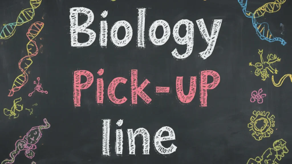 biology pick up line