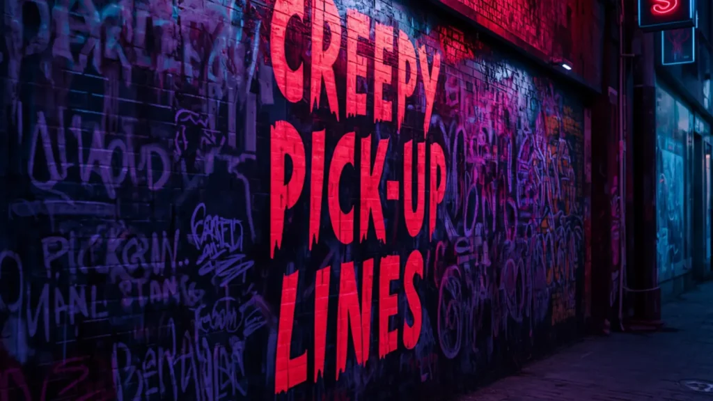 creepy pick up lines