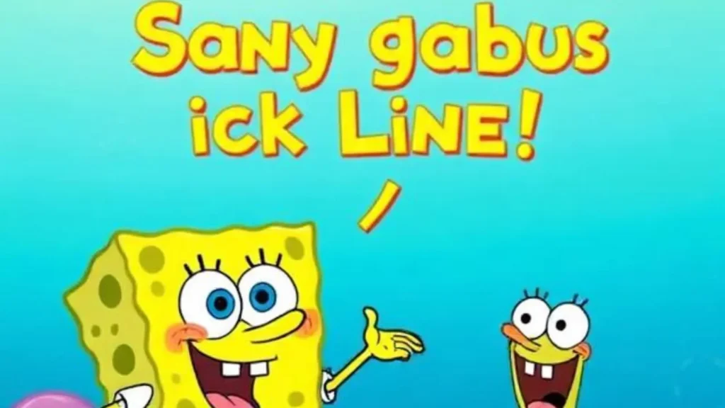 spongebob pick up lines
